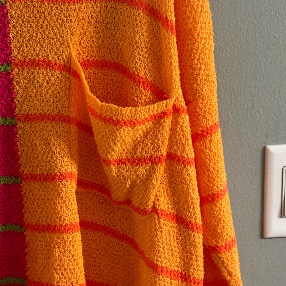 Davi And Dani Color Block Stripe Lightweight Swea… - image 4